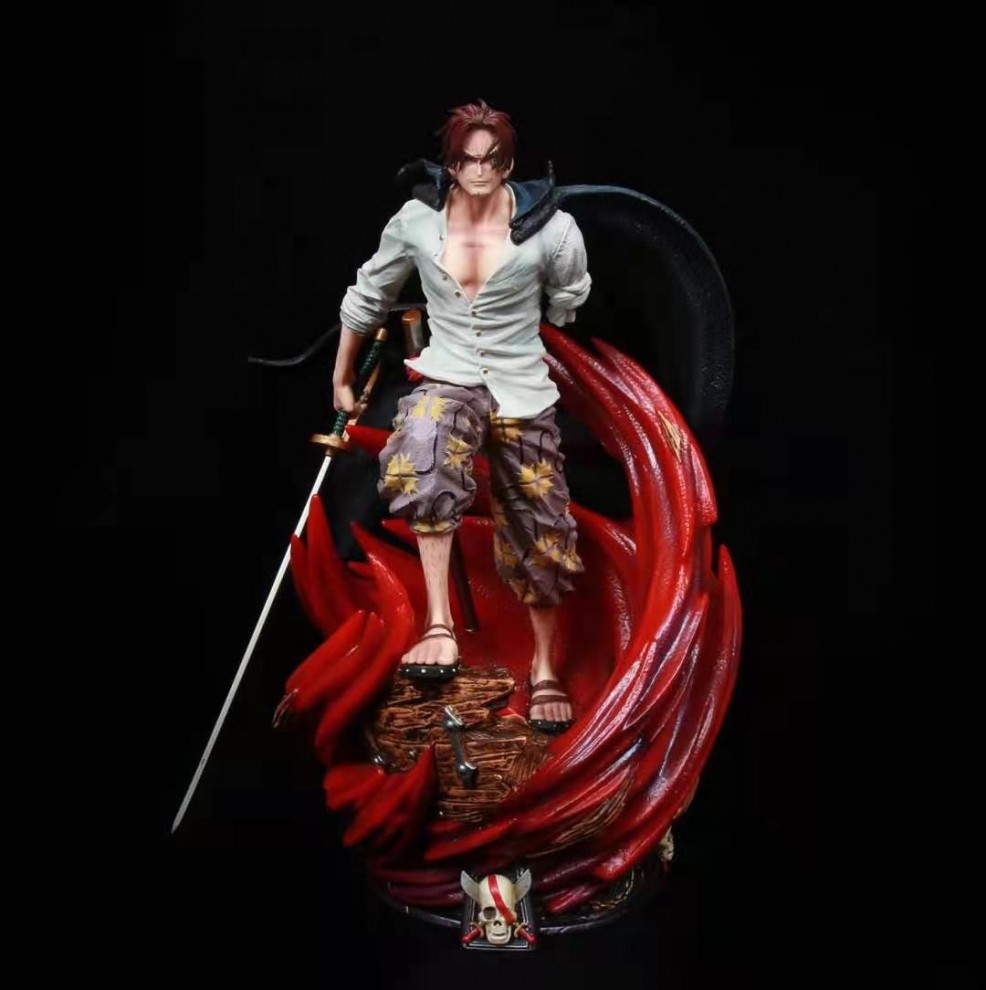 Mrk Q8 One Piece Gk Red Hair Shanks Boxed Figure