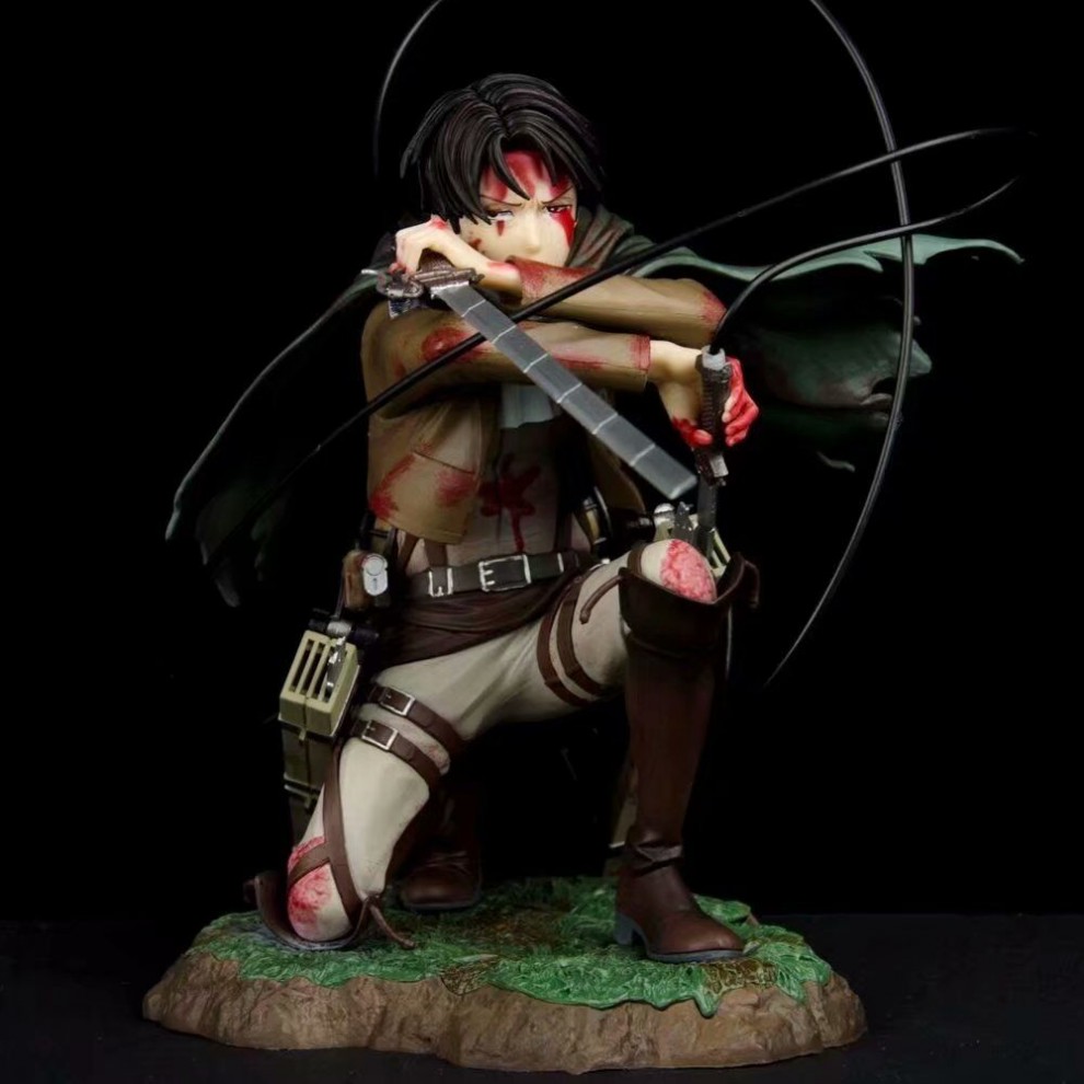 Mrk Q8 Attack On Titan Artfx J Levi Ackerman Fortitude Ver Figure